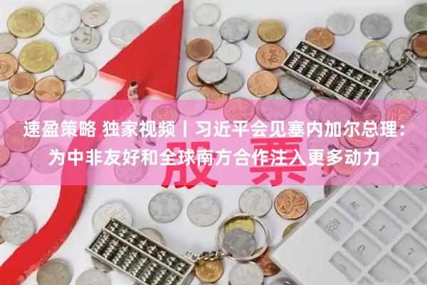 速盈策略 独家视频丨习近平会见塞内加尔总理：为中非友好和全球南方合作注入更多动力