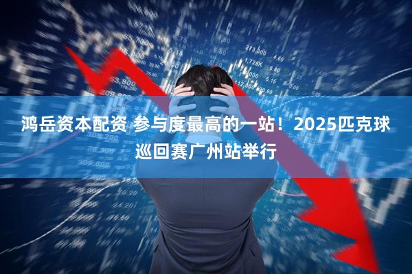 鸿岳资本配资 参与度最高的一站！2025匹克球巡回赛广州站举行