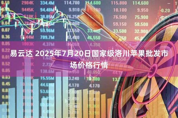 易云达 2025年7月20日国家级洛川苹果批发市场价格行情