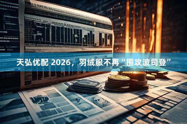 天弘优配 2026，羽绒服不再“围攻波司登”